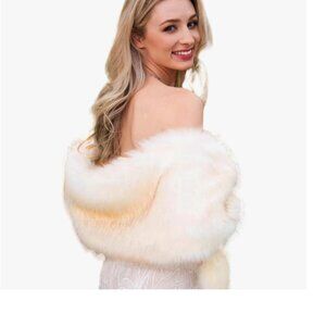 Wedding Faux Fur Wrap